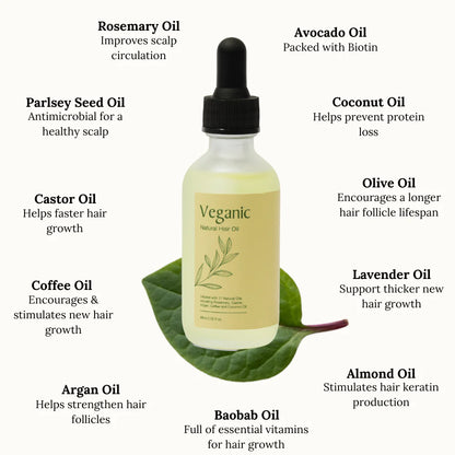 Veganic Natural Hair Growth Oil